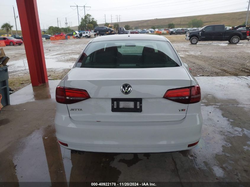 2016 Volkswagen Jetta 1.4T S VIN: 3VW267AJXGM333057 Lot: 40922178