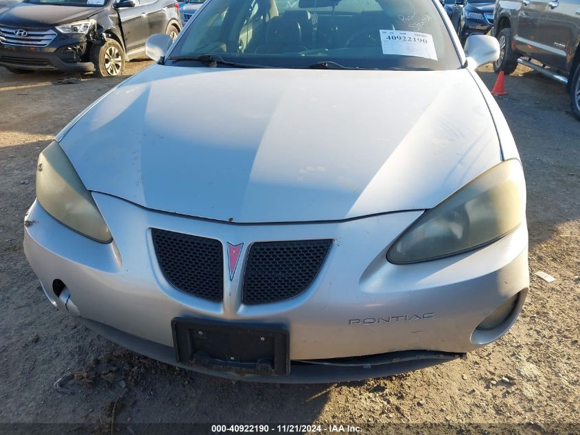 2004 Pontiac Grand Prix Gt2 VIN: 2G2WS522741139203 Lot: 40922190