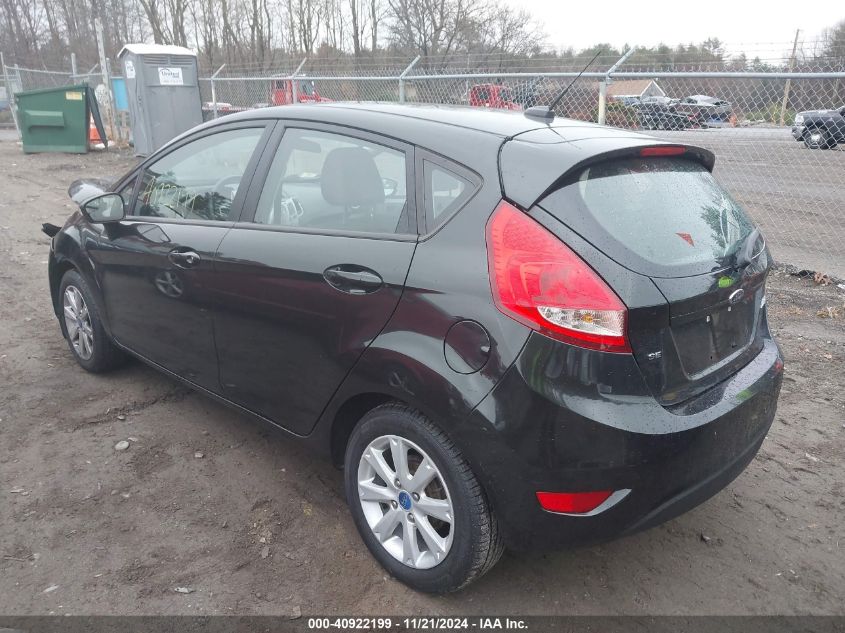 2013 Ford Fiesta Se VIN: 3FADP4EJ7DM173559 Lot: 40922199