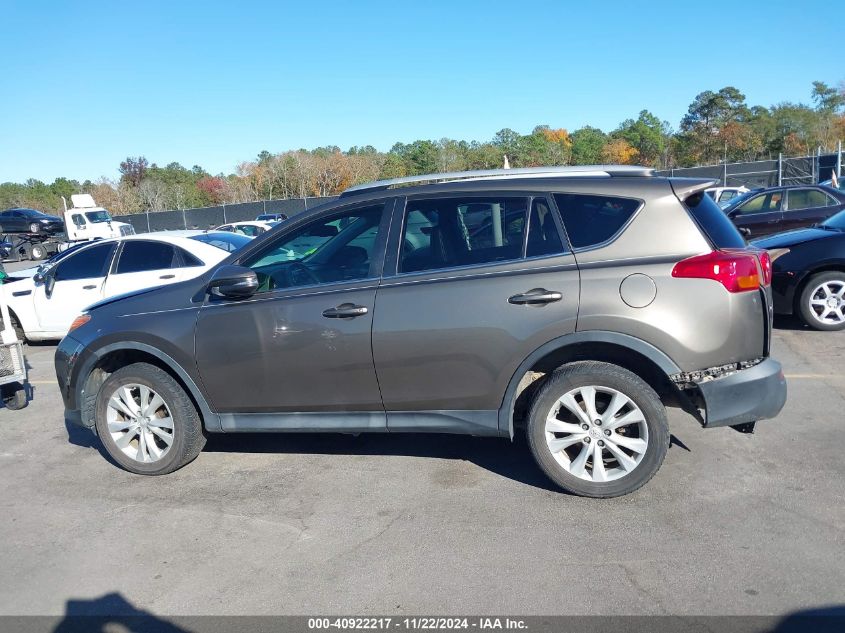 2015 Toyota Rav4 Limited VIN: 2T3YFREV2FW147077 Lot: 40922217