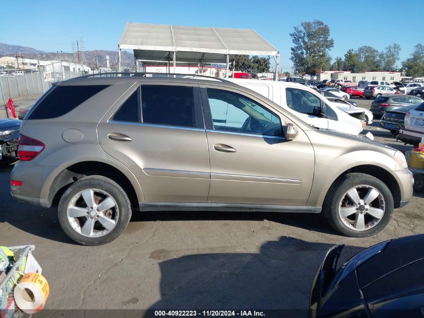 2010 Mercedes-Benz Ml 350 4Matic VIN: 4JGBB8GB1AA621196 Lot: 40922223