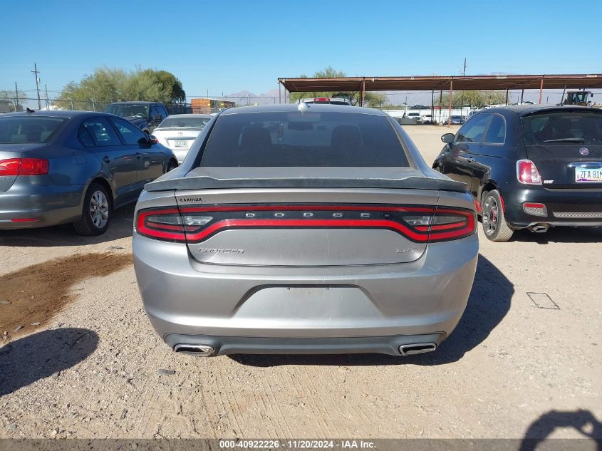 2015 Dodge Charger Sxt VIN: 2C3CDXHG9FH789639 Lot: 40922226