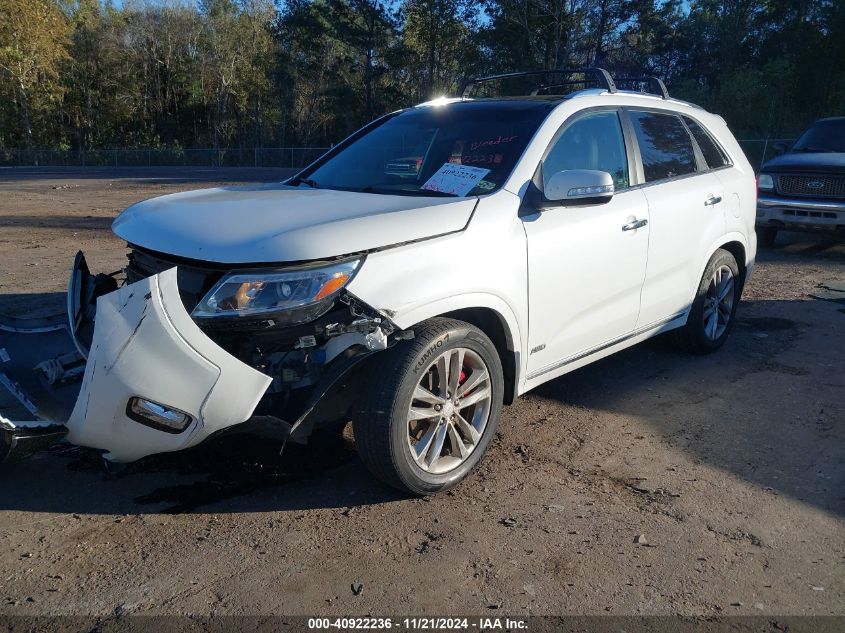 2014 Kia Sorento Limited V6 VIN: 5XYKWDA72EG527050 Lot: 40922236