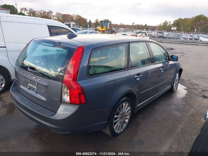 2010 Volvo V50 2.4I VIN: YV1382MWXA2540441 Lot: 40922274