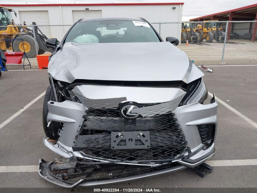 2023 Lexus Rx 500H F Sport Performance VIN: 2T2BCMEA6PC010343 Lot: 40922284