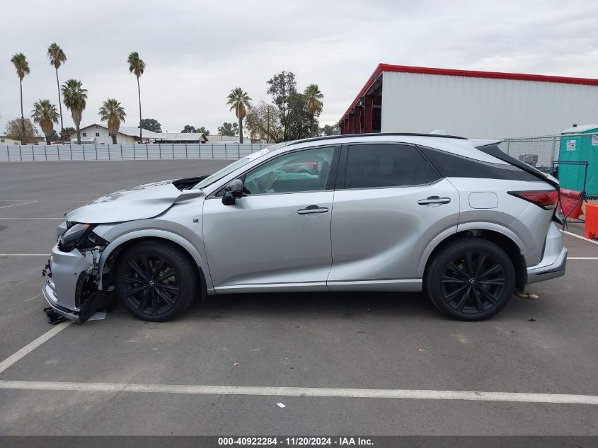 2023 Lexus Rx 500H F Sport Performance VIN: 2T2BCMEA6PC010343 Lot: 40922284