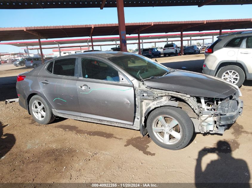 2015 Kia Optima Lx VIN: 5XXGM4A76FG363626 Lot: 40922285