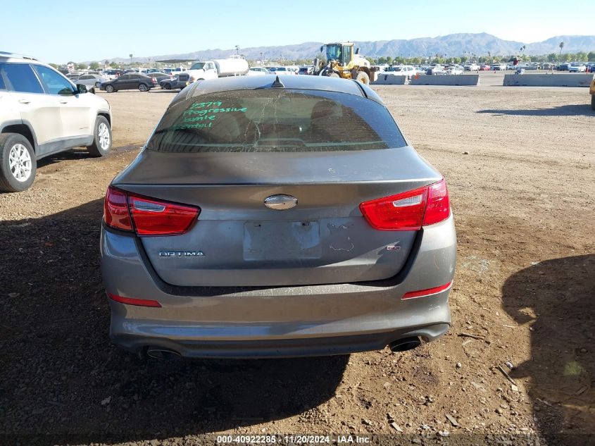 2015 Kia Optima Lx VIN: 5XXGM4A76FG363626 Lot: 40922285