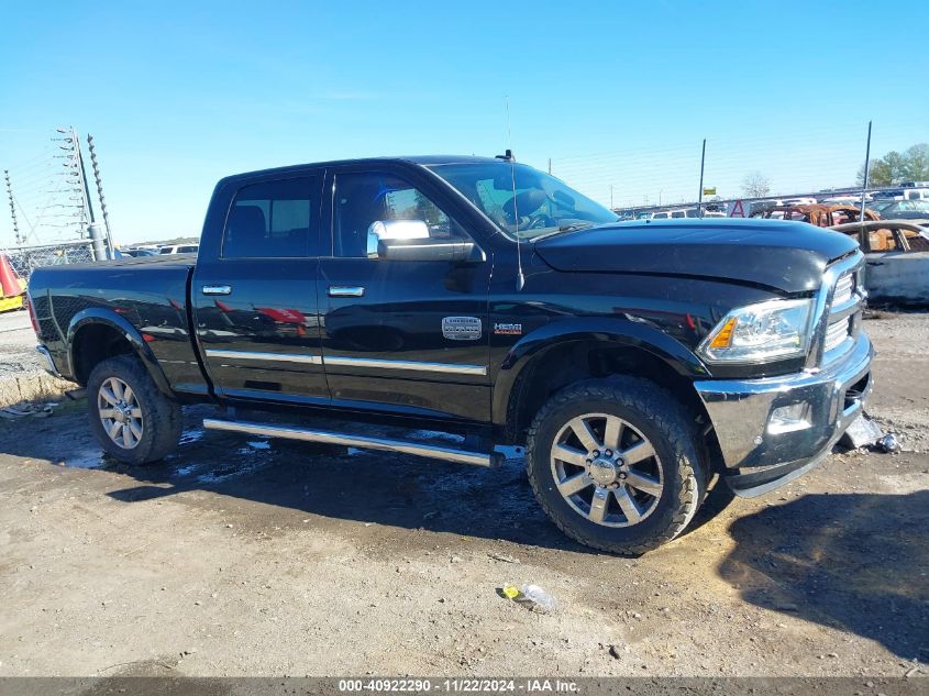 2016 Ram 2500 Laramie Longhorn VIN: 3C6UR5GJ6GG133555 Lot: 40922290