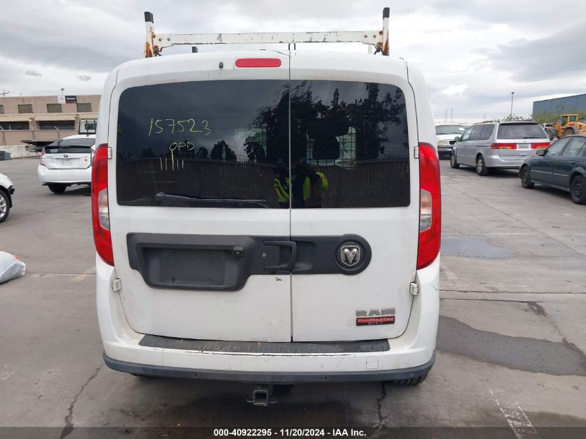 2018 Ram Promaster City Tradesman Slt VIN: ZFBERFBB9J6K89197 Lot: 40922295