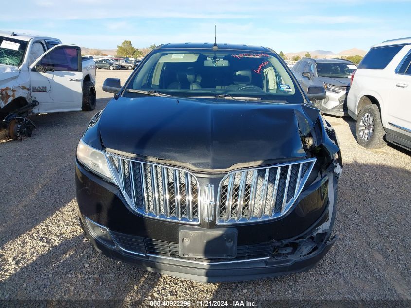 2013 Lincoln Mkx VIN: 2LMDJ8JK7DBL15640 Lot: 40922296