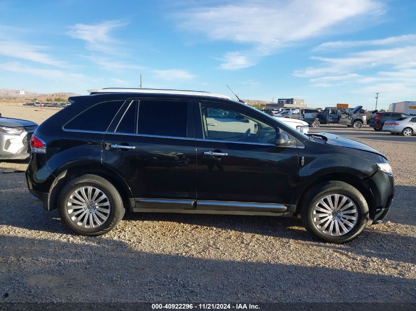 2013 Lincoln Mkx VIN: 2LMDJ8JK7DBL15640 Lot: 40922296