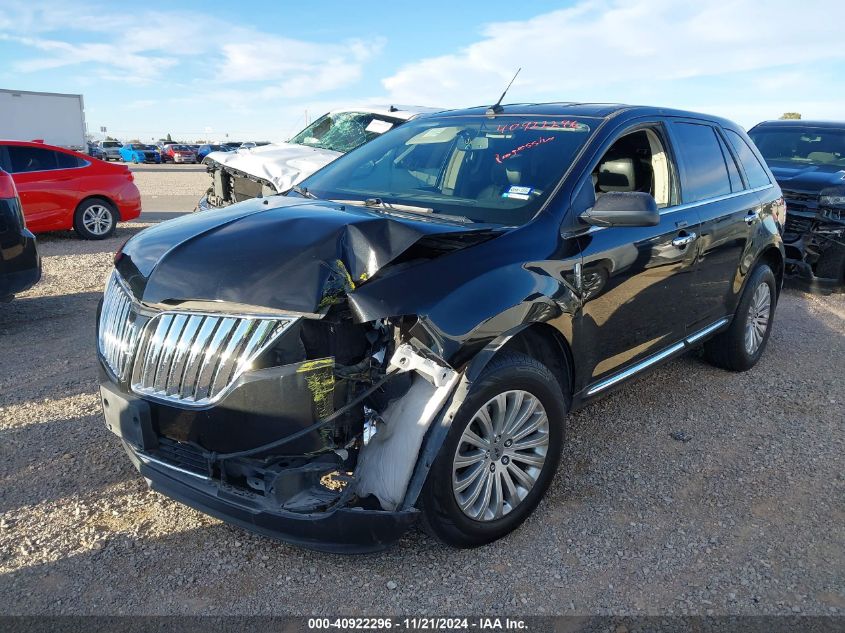 2013 Lincoln Mkx VIN: 2LMDJ8JK7DBL15640 Lot: 40922296