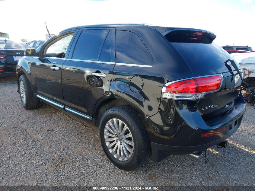 2013 Lincoln Mkx VIN: 2LMDJ8JK7DBL15640 Lot: 40922296