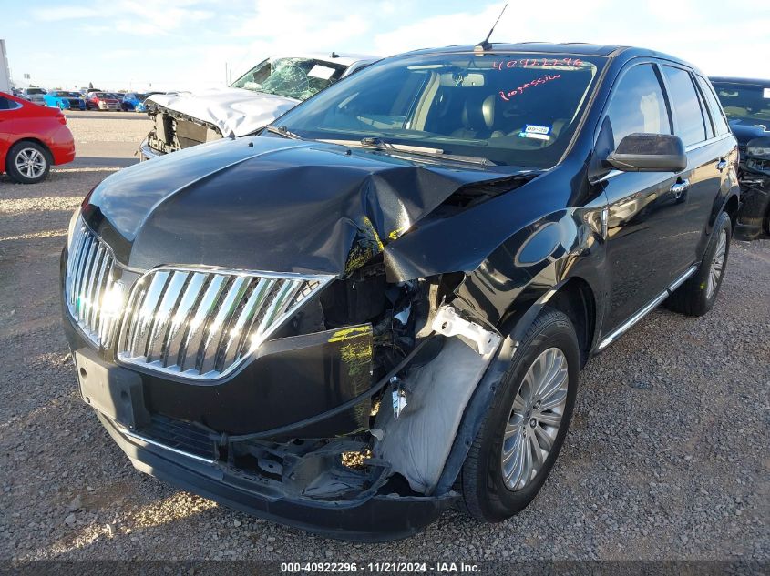 2013 Lincoln Mkx VIN: 2LMDJ8JK7DBL15640 Lot: 40922296