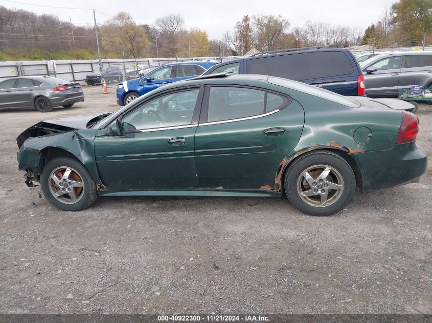 2004 Pontiac Grand Prix Gt2 VIN: 2G2WS522841142756 Lot: 40922300