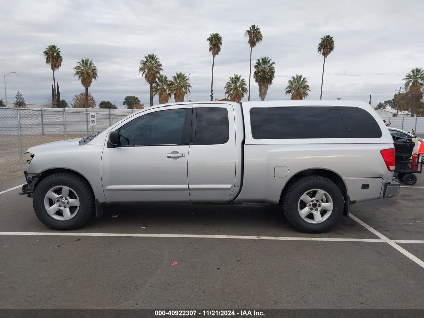 2007 Nissan Titan Se VIN: 1N6AA06A87N228744 Lot: 40922307