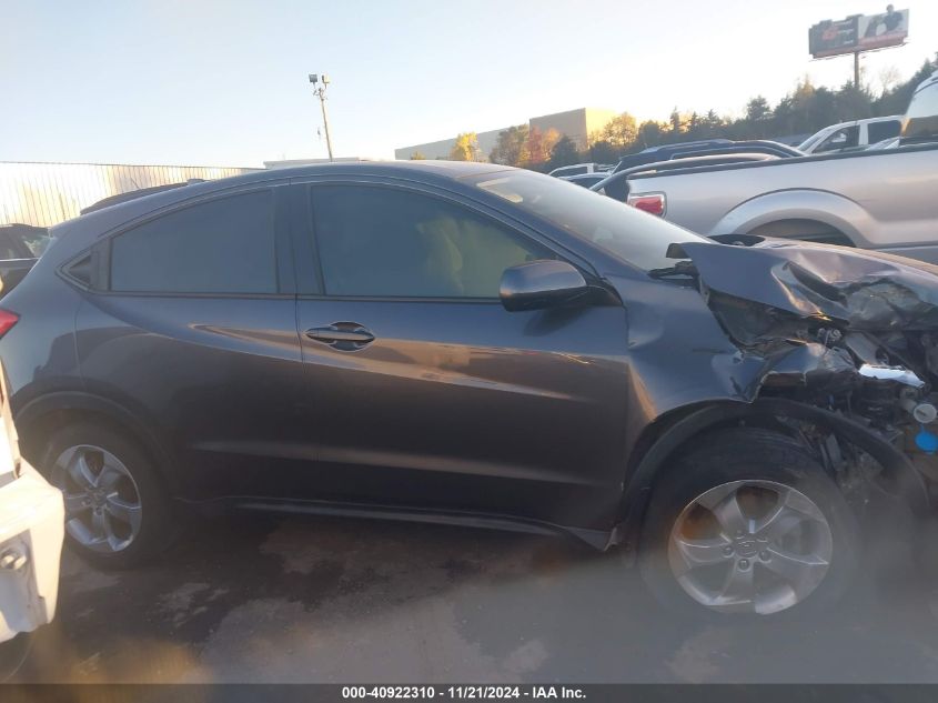 2016 Honda Hr-V Lx VIN: 3CZRU5H31GM712140 Lot: 40922310