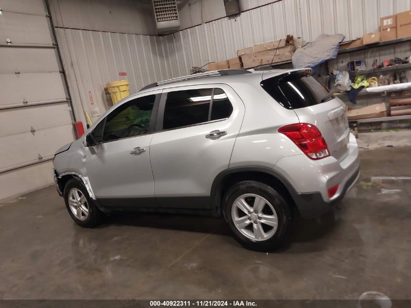 2019 Chevrolet Trax Lt VIN: 3GNCJLSBXKL402146 Lot: 40922311