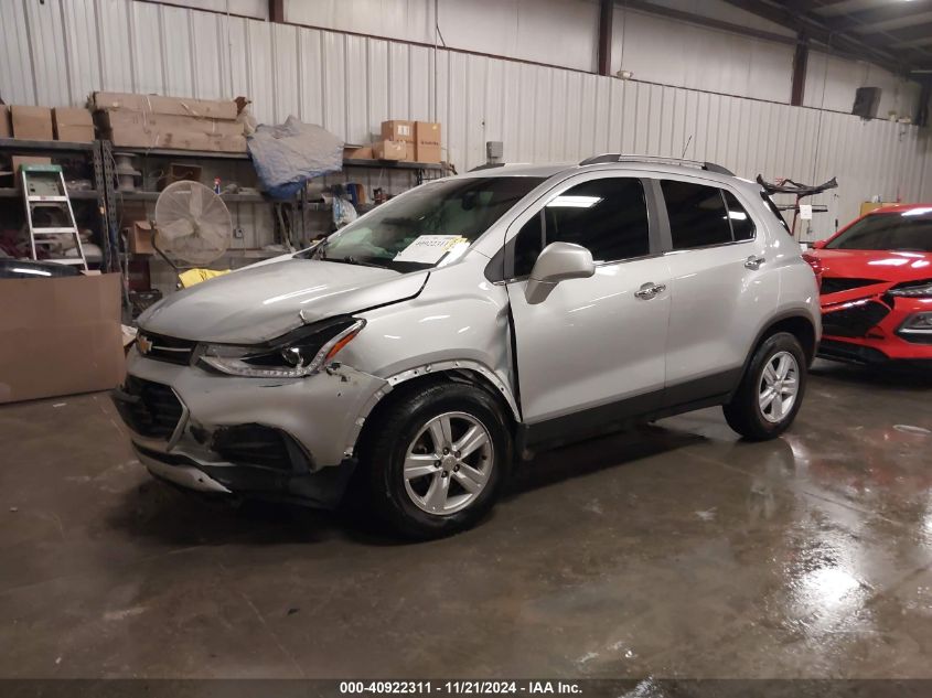 2019 Chevrolet Trax Lt VIN: 3GNCJLSBXKL402146 Lot: 40922311