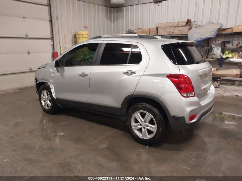 2019 Chevrolet Trax Lt VIN: 3GNCJLSBXKL402146 Lot: 40922311