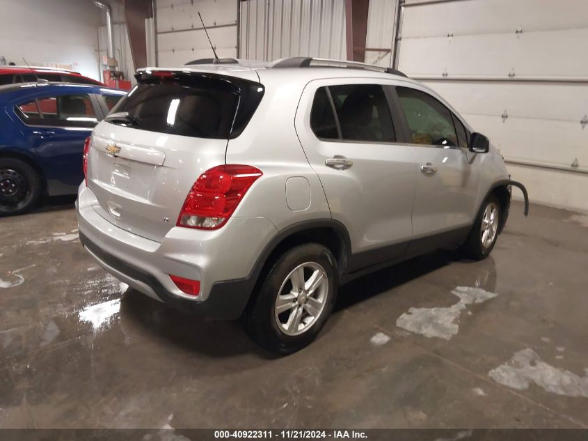 2019 Chevrolet Trax Lt VIN: 3GNCJLSBXKL402146 Lot: 40922311