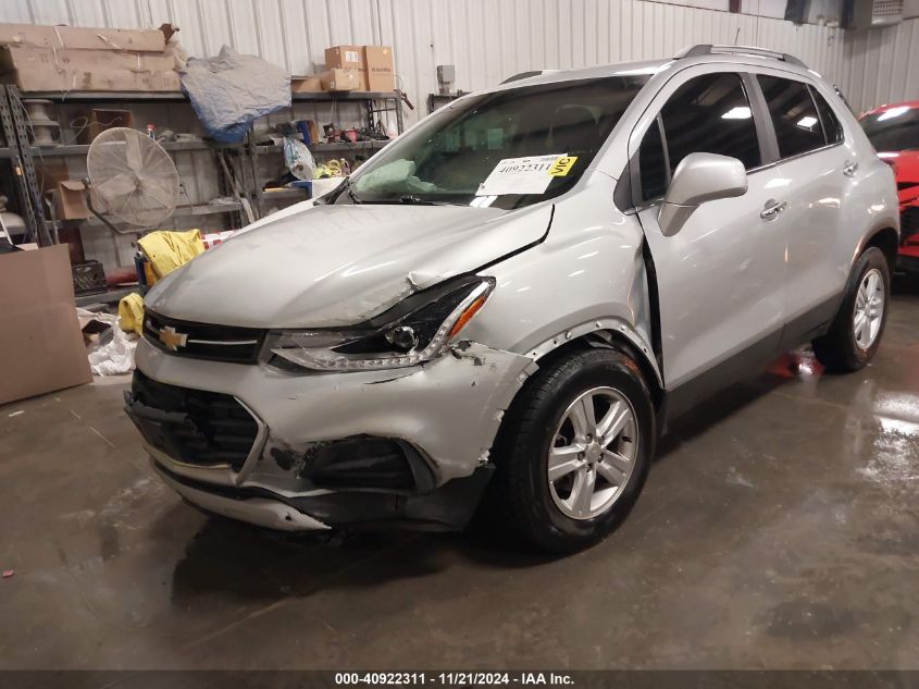 2019 Chevrolet Trax Lt VIN: 3GNCJLSBXKL402146 Lot: 40922311