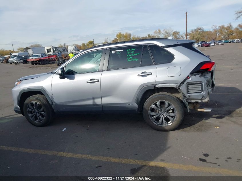 2022 Toyota Rav4 Hybrid Xle Premium VIN: 4T3B6RFV1NU080362 Lot: 40922322