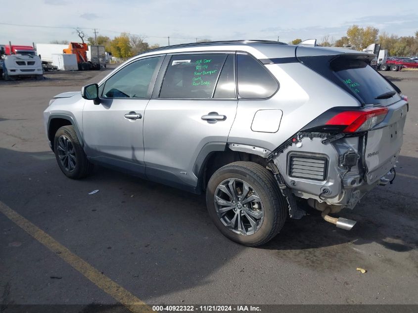 2022 Toyota Rav4 Hybrid Xle Premium VIN: 4T3B6RFV1NU080362 Lot: 40922322