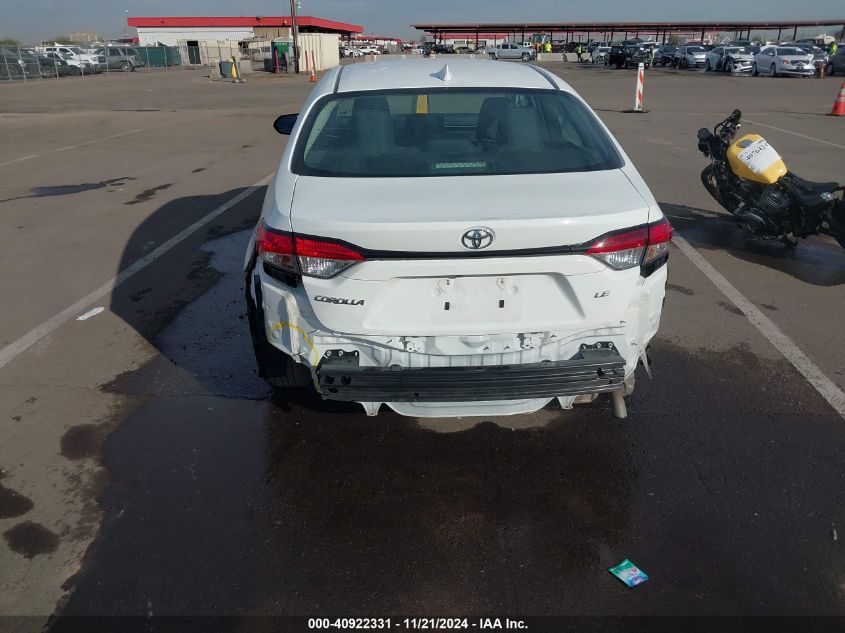 2023 Toyota Corolla Le VIN: 5YFB4MDE9PP011301 Lot: 40922331