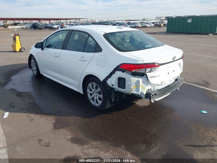 2023 Toyota Corolla Le VIN: 5YFB4MDE9PP011301 Lot: 40922331