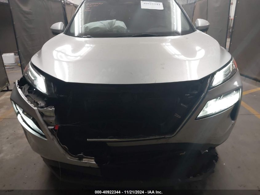 2021 Nissan Rogue Sv Fwd VIN: JN8AT3BA3MW023220 Lot: 40922344