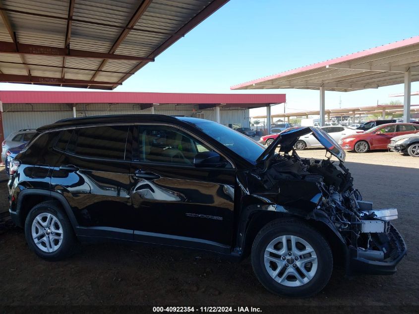 2020 Jeep Compass Sport Fwd VIN: 3C4NJCAB0LT252925 Lot: 40922354