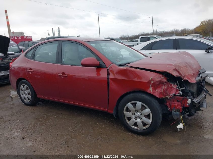 2008 Hyundai Elantra Gls/Se VIN: KMHDU46D18U424892 Lot: 40922359