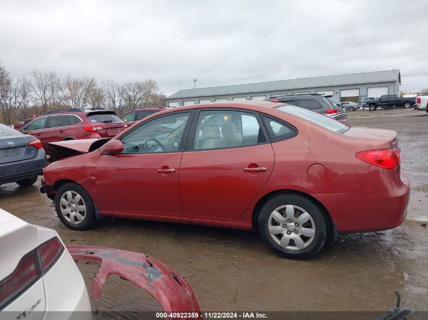 2008 Hyundai Elantra Gls/Se VIN: KMHDU46D18U424892 Lot: 40922359