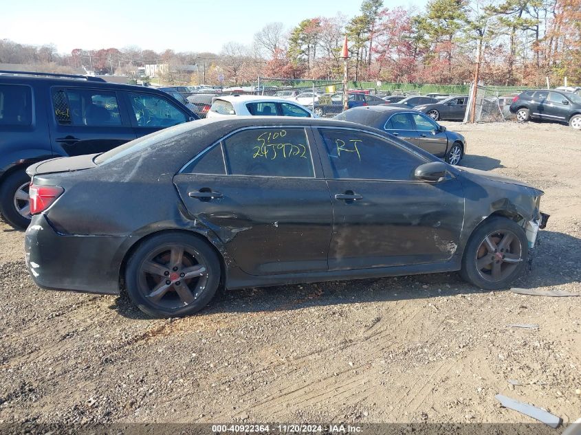 2014 Toyota Camry Se VIN: 4T1BF1FK3EU415024 Lot: 40922364