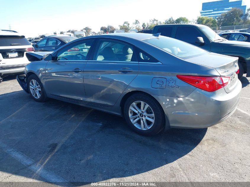 2013 Hyundai Sonata Gls VIN: 5NPEB4AC1DH743839 Lot: 40922376