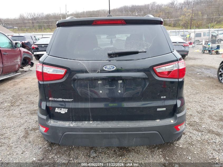 2020 Ford Ecosport Se VIN: MAJ3S2GE3LC391450 Lot: 40922378