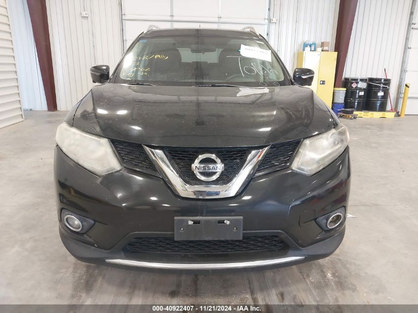 2016 Nissan Rogue Sl VIN: 5N1AT2MV1GC777062 Lot: 40922407