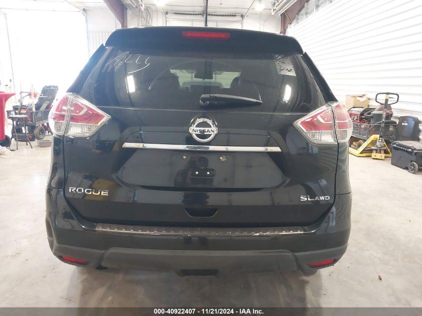 2016 Nissan Rogue Sl VIN: 5N1AT2MV1GC777062 Lot: 40922407