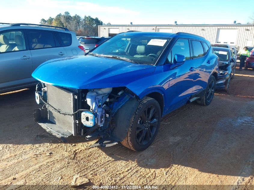 2021 Chevrolet Blazer Fwd Rs VIN: 3GNKBERSXMS543270 Lot: 40922412