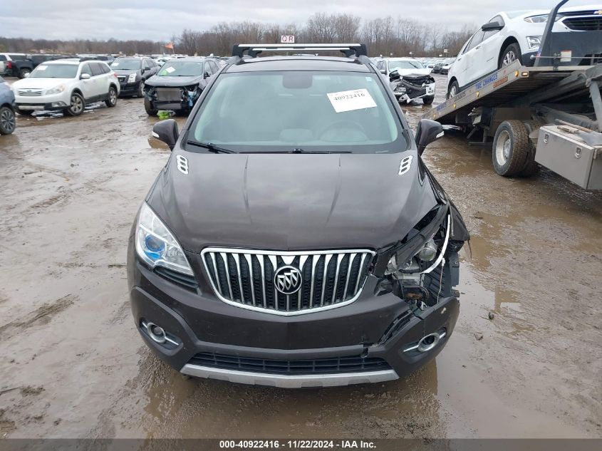 2015 Buick Encore Leather VIN: KL4CJGSB2FB089286 Lot: 40922416