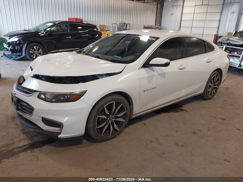 2018 CHEVROLET MALIBU VIN: 1G1ZD5ST7JF255266