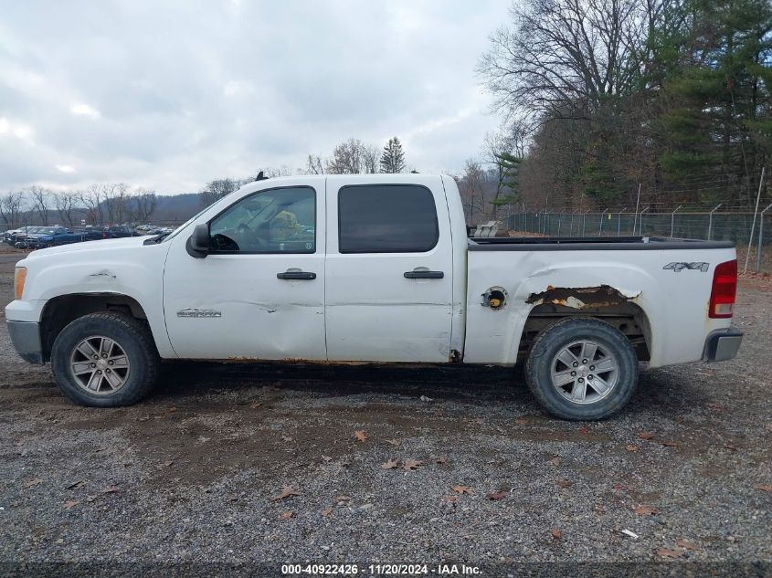 2010 GMC Sierra 1500 Sl VIN: 3GTRKUEA6AG122837 Lot: 40922426