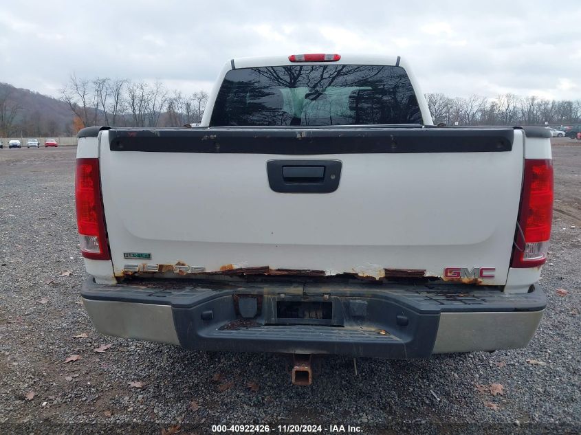 2010 GMC Sierra 1500 Sl VIN: 3GTRKUEA6AG122837 Lot: 40922426