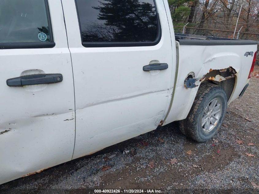 2010 GMC Sierra 1500 Sl VIN: 3GTRKUEA6AG122837 Lot: 40922426