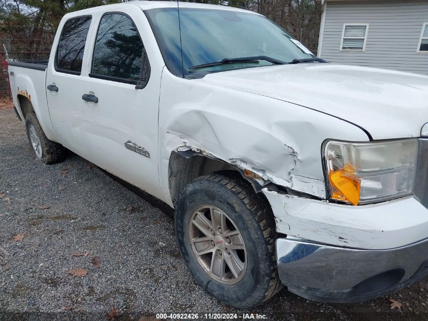 2010 GMC Sierra 1500 Sl VIN: 3GTRKUEA6AG122837 Lot: 40922426