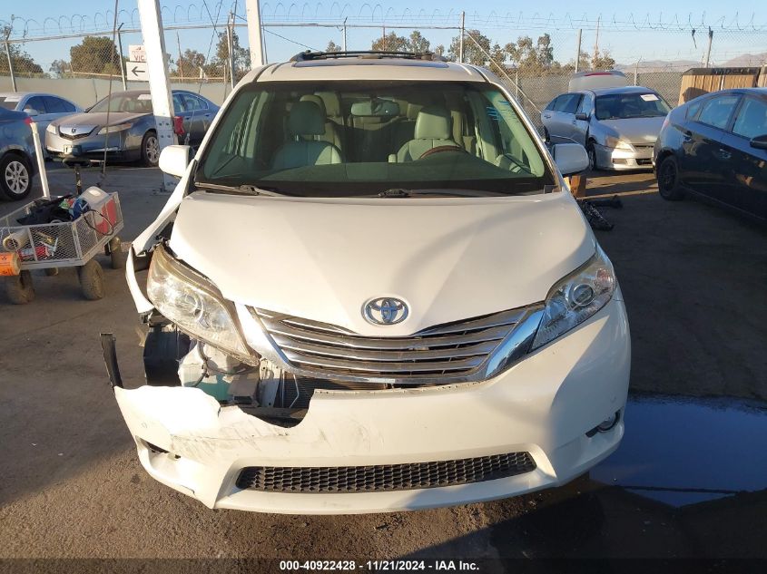 2012 Toyota Sienna Xle/Limited VIN: 5TDYK3DC1CS236578 Lot: 40922428