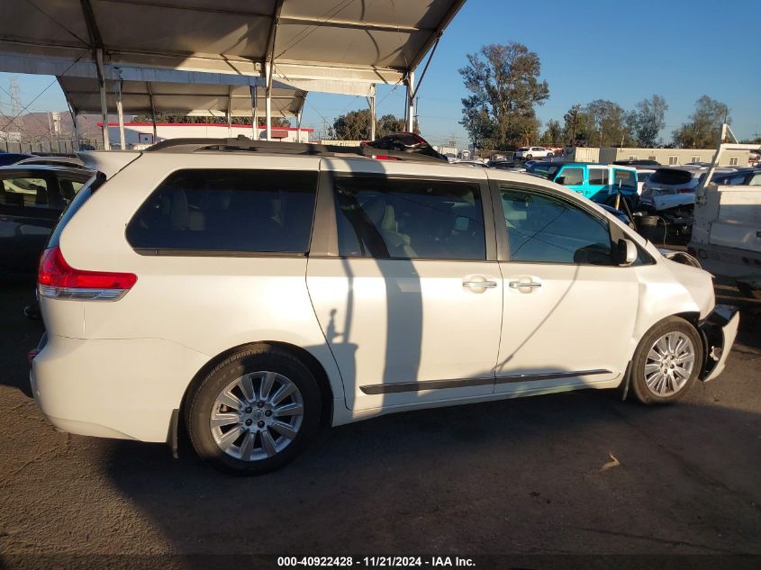 2012 Toyota Sienna Xle/Limited VIN: 5TDYK3DC1CS236578 Lot: 40922428