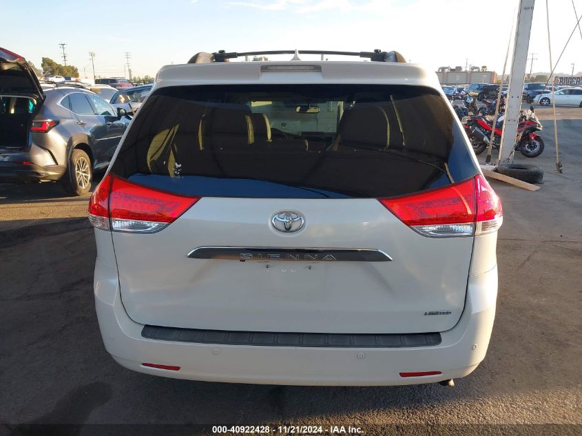 2012 Toyota Sienna Xle/Limited VIN: 5TDYK3DC1CS236578 Lot: 40922428